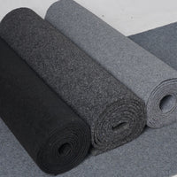 Commercial Grade Grey Carpet Roll for Office, Living Room, Stairs - Soundproof & Durable