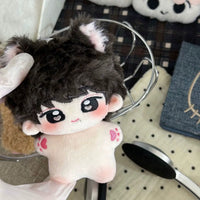 Mu Zhicheng & Wang Lujie 10cm Cotton Doll Plush Keychain Pendant