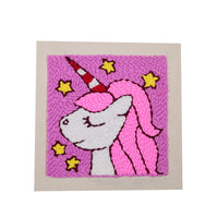 DIY Punch Needle Embroidery Kit for Adults - Fabric Yarn Art Craft
