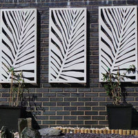 Outdoor Wood Plastic Composite Carved Privacy Screen Panel for Garden Patio