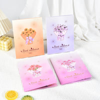 Teacher's Day Pop-Up Card, 3D Flower Bouquet Greeting Card for Teachers, Paper Carving Creative Handmade Card