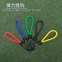 Outdoor Tent Bungee Cords with Hooks - Multi-functional Camping Accessory for Tarps and Ground Pegs