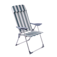 Portable Folding Recliner Chair for Outdoor Camping and Beach