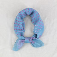 Cotton Linen Square Scarf for Women - Versatile Headscarf, Necktie, Decorative Shawl for Spring/Summer Travel
