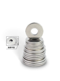 304 Stainless Steel Flat Washers Assortment Kit, M2.5 to M36, Thickened Metal Gaskets for Screws and Bolts