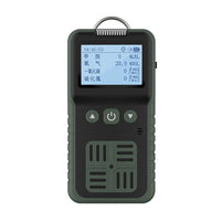 Portable 4-in-1 Multi-Gas Detector for Toxic Gas, Oxygen, and Hydrogen Sulfide Leak Detection