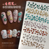 Teardrop Zircon Nail Art Rhinestones for Manicure Decoration