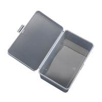 Clear Large Capacity Trading Card Storage Box with Flip Lid, Dustproof Collector Organizer for Star Cards
