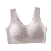 Seamless Lace Bralette Wireless Padded Sports Bra for Women