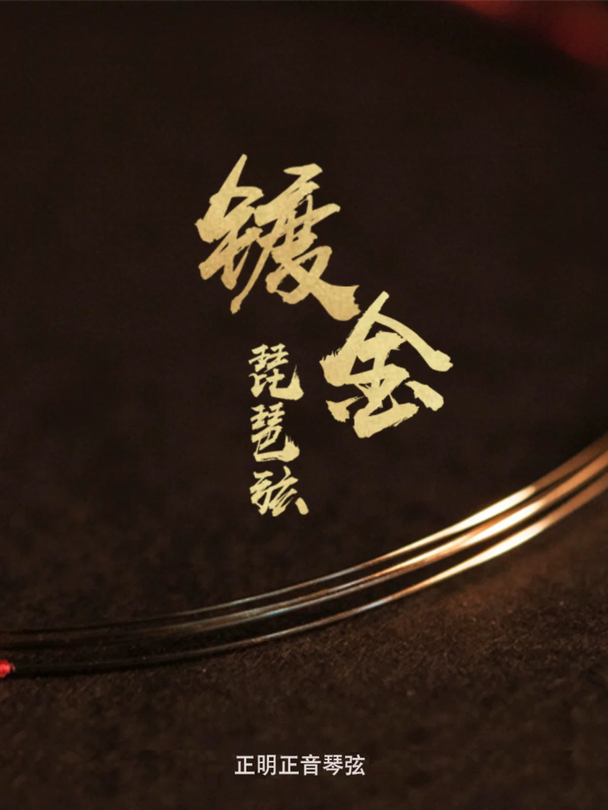 Zhengming Musical Instrument Pipa Strings - Professional Gold-Plated for Performance