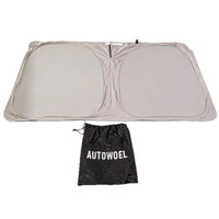Double-Layer Car Windshield Sun Shade Umbrella for UV Protection and Heat Insulation