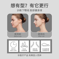 Jawline Exerciser Facial Muscle Trainer Silicone Chew Tool for Neck and Face Slimming