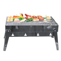 Portable Folding Charcoal BBQ Grill for Outdoor Smokeless Grilling
