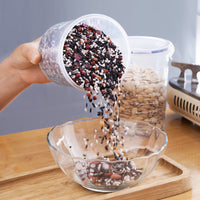 Large Food Storage Containers with Airtight Lids for Kitchen Pantry Organization, Cereal, Grains, and Dry Goods