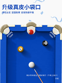 Portable 5-Point Billiards Training Table for Home Use, Mini Foldable Indoor Snooker Practice Table