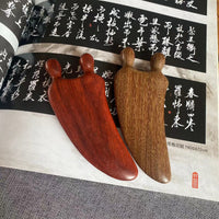 Natural Wood Gua Sha Board for Face, Neck, and Body Massage