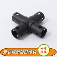 Kids Indoor Climbing Frame Pipe Connectors for Toddler Play Structures