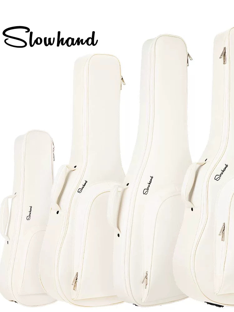 Slowbag Thickened Waterproof Shockproof Acoustic Electric Guitar Bass Ukulele Gig Bag