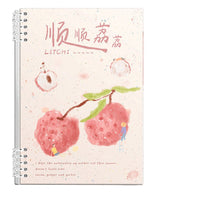 Detachable B5/A5 Coil Notebook with Thickened Pages, Cute Student Journal and Diary