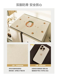 Diatomaceous Earth Refrigerator Top Cover Dust-proof Mat for Microwave Washing Machine Nightstand