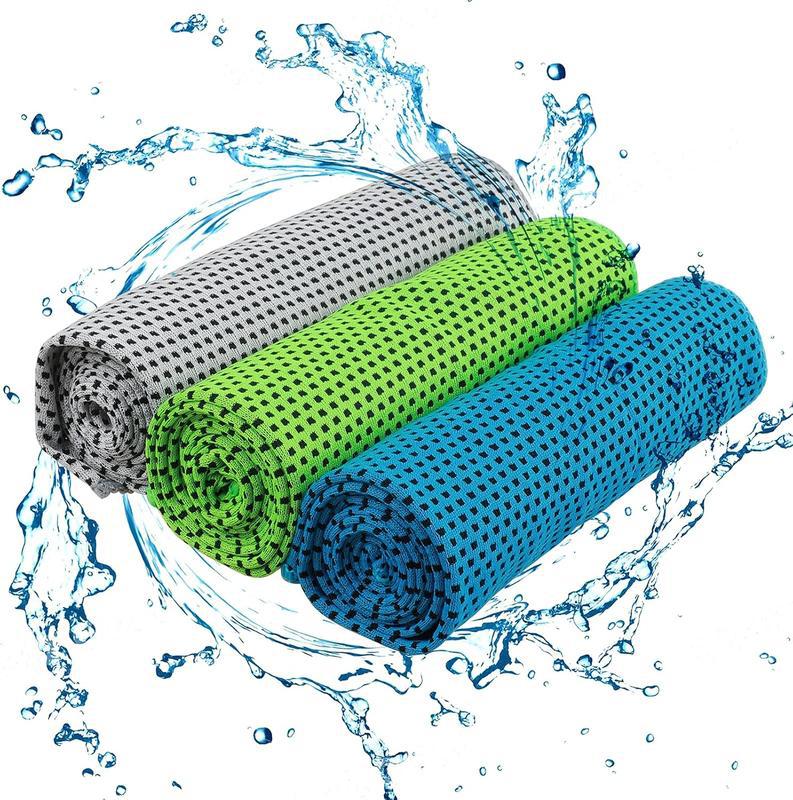Cooling Towel for Sports and Exercise, Quick Dry Ice Towel for Instant Relief
