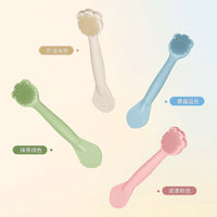 Dual-Head Silicone Face Mask Brush for Application and Cleaning