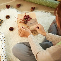 Blank Gift Tags with Jute Twine for Amazon/eBay Listings - White and Kraft Paper Hanging Labels