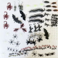 Realistic Insect and Animal Prank Toy Set for Halloween and Parties
