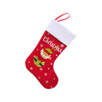 Christmas Felt Stocking Small Gift Bag Fireplace Hanging Decoration