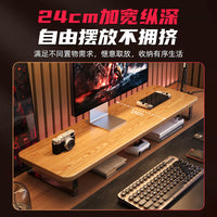 Monitor Stand Riser with Storage for Desktop and Laptop, Ergonomic Height Adjustable Desk Organizer