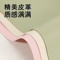 Large PU Leather Desk Pad, Waterproof Mouse Pad and Keyboard Mat for Office and Home
