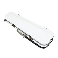 Carbon Fiber Violin Case Lightweight Square Box with Backpack Straps for 4/4 Full Size Violin