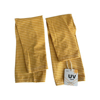 UV Protection Arm Sleeves for Women, Striped Sun Protection Cooling Sleeves