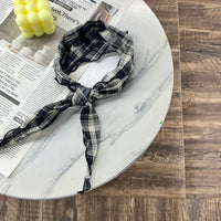 Korean Style Soft Square Scarf for Women - Travel Sun Protection, Head Wrap, Decorative Necktie, Hair Tie
