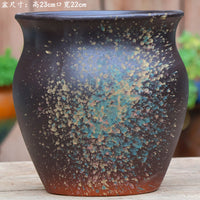 Handmade Terracotta Large Caliber Planter for Succulents and Green Plants