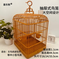 Luxury Dome Top Bird Cage for Small to Medium Parrots and Finches