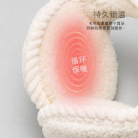 Winter Warm Earmuffs for Men and Women, Plush Ear Covers for Outdoor Cycling and Cold Protection