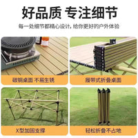 Portable Outdoor Camping Table and Chair Set for Picnic and Market Stalls