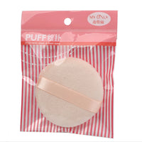 Large Round Makeup Sponge Puff for Foundation and Loose Powder, Wet and Dry Use