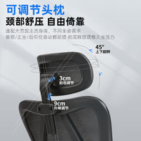 Ergonomic Office Chair with Lumbar Support and Reclining Function