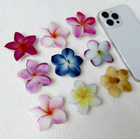 Floral PopSocket Phone Stand with Expanding Airbag Grip and Acrylic Drip Adhesive