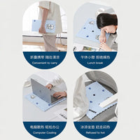 Cooling Gel Seat Cushion for Office Chair & Students, Breathable Summer Pad