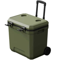 Portable Rolling Cooler with Wheels for Outdoor Camping Fishing and Food Storage