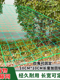 Plant Climbing Netting for Garden Trellis Support, Cucumber Loofah Rose Vine Climbing Plant Grow Net
