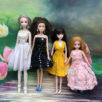 Doll Princess Mini Skirt Dress for 11.5-inch Dolls, Dancing Gown Accessory