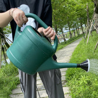 Large Capacity Long Spout Watering Can with Detachable Sprinkler Head for Garden Plants