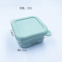 Silicone Baby Food Storage Containers with Lids - Freezer, Microwave, and Dishwasher Safe