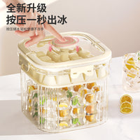Luxury Thickened Transparent Ice Bucket with Handle for Home, Commercial, Outdoor Dining, and Beverage Chilling