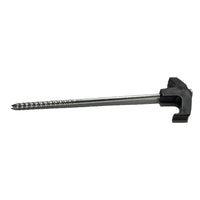 Galvanized Steel Ground Anchor for Camping Tents - Spiral Pegs for Outdoor Securing