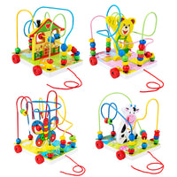 Wooden Educational Animal Bead Maze for Toddlers and Kids 2-6 Years Old